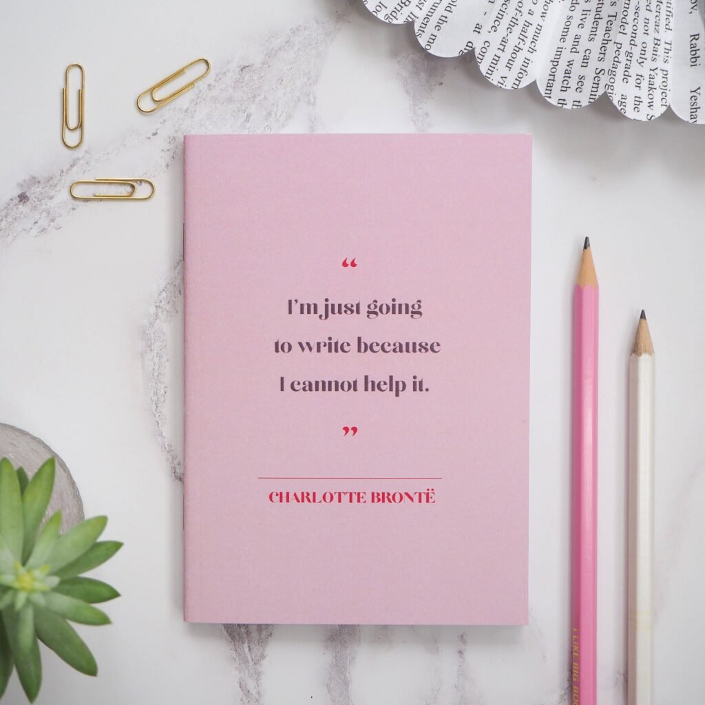 Women Writers Pocket Notebook - Charlotte Brontë