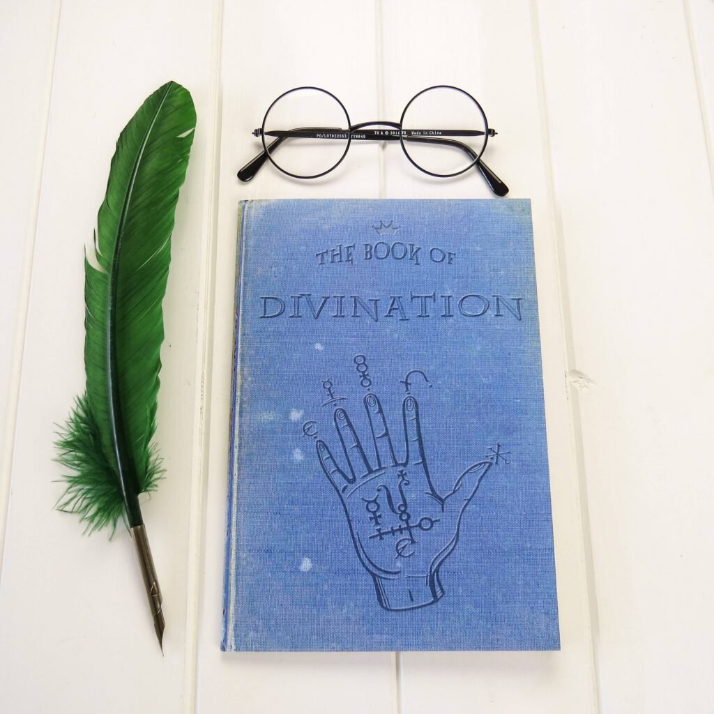 Divination Wizard Notebook Blue A5