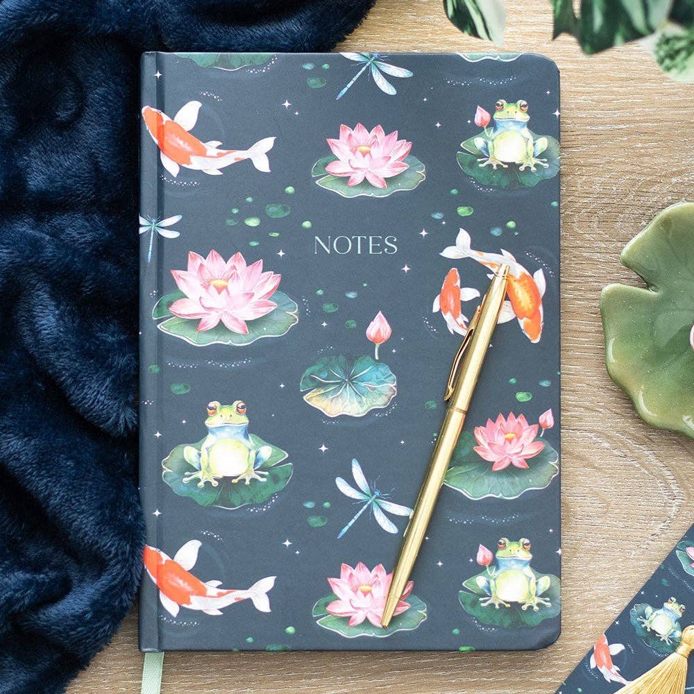 Lily Pad Pond A5 Notebook