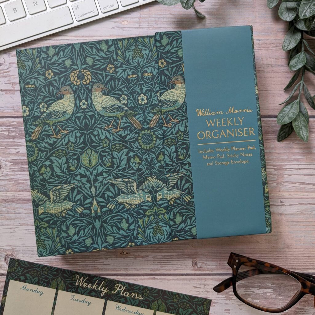 Weekly Organiser - William Morris Birds