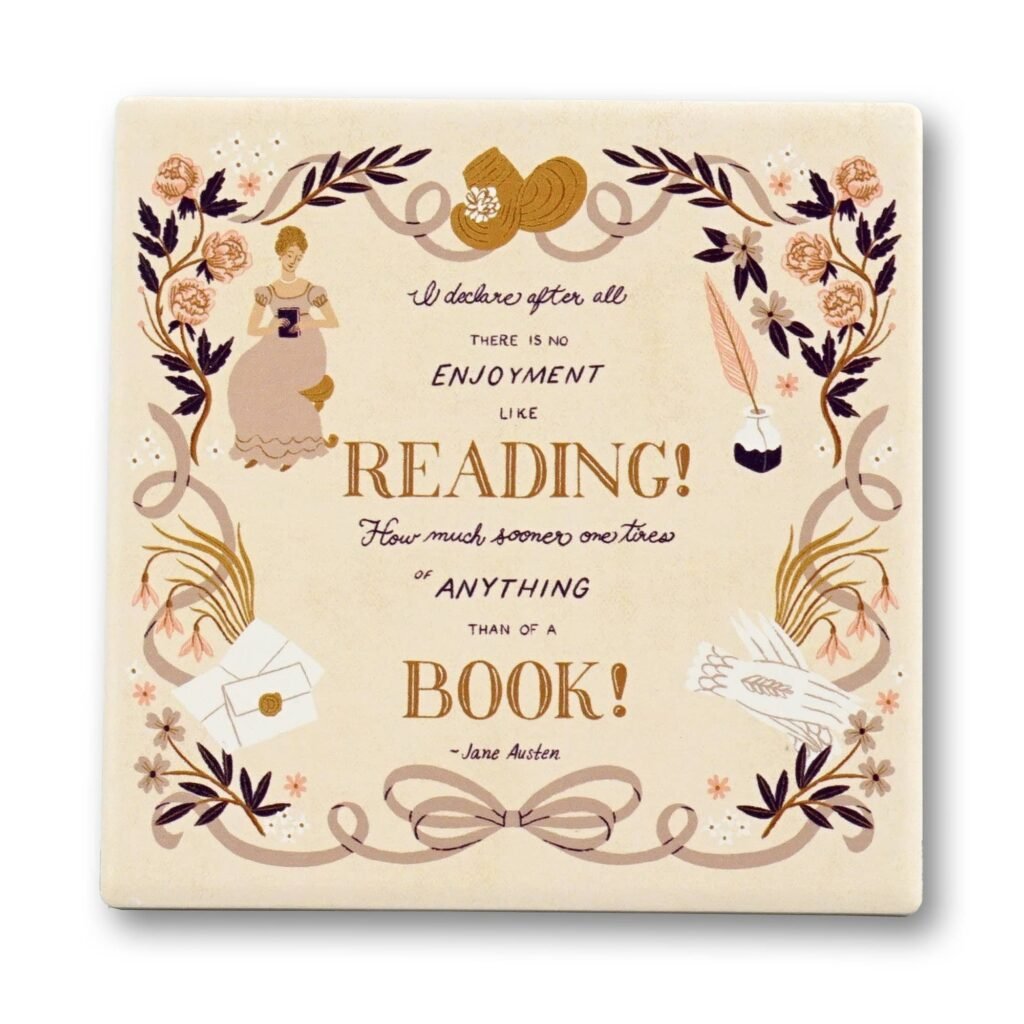 Ceramic Coaster - Pride & Prejudice