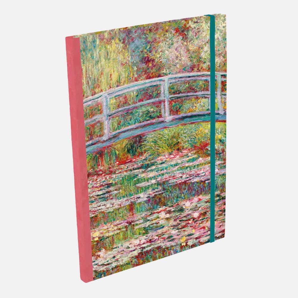A4 Notebook - Monet Bridge