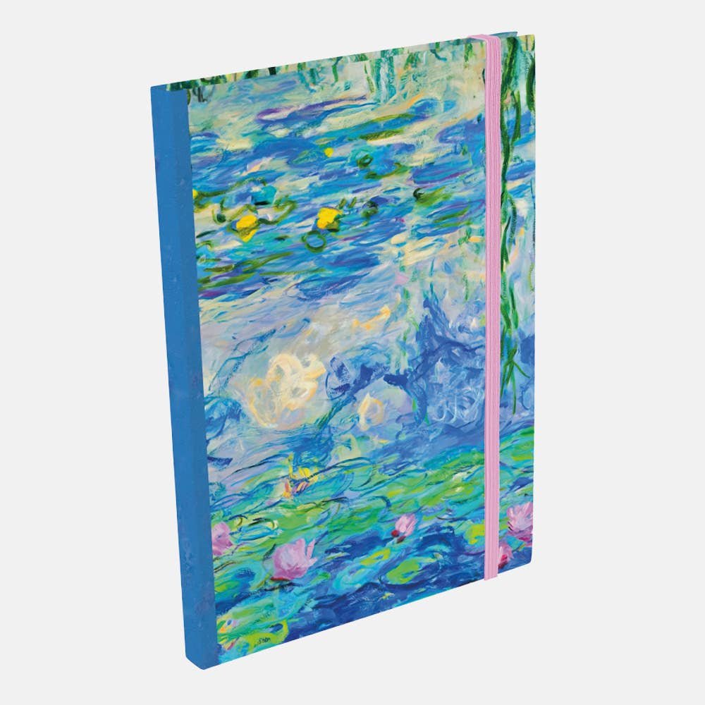 A5 Notebook - Monet Water Lilies