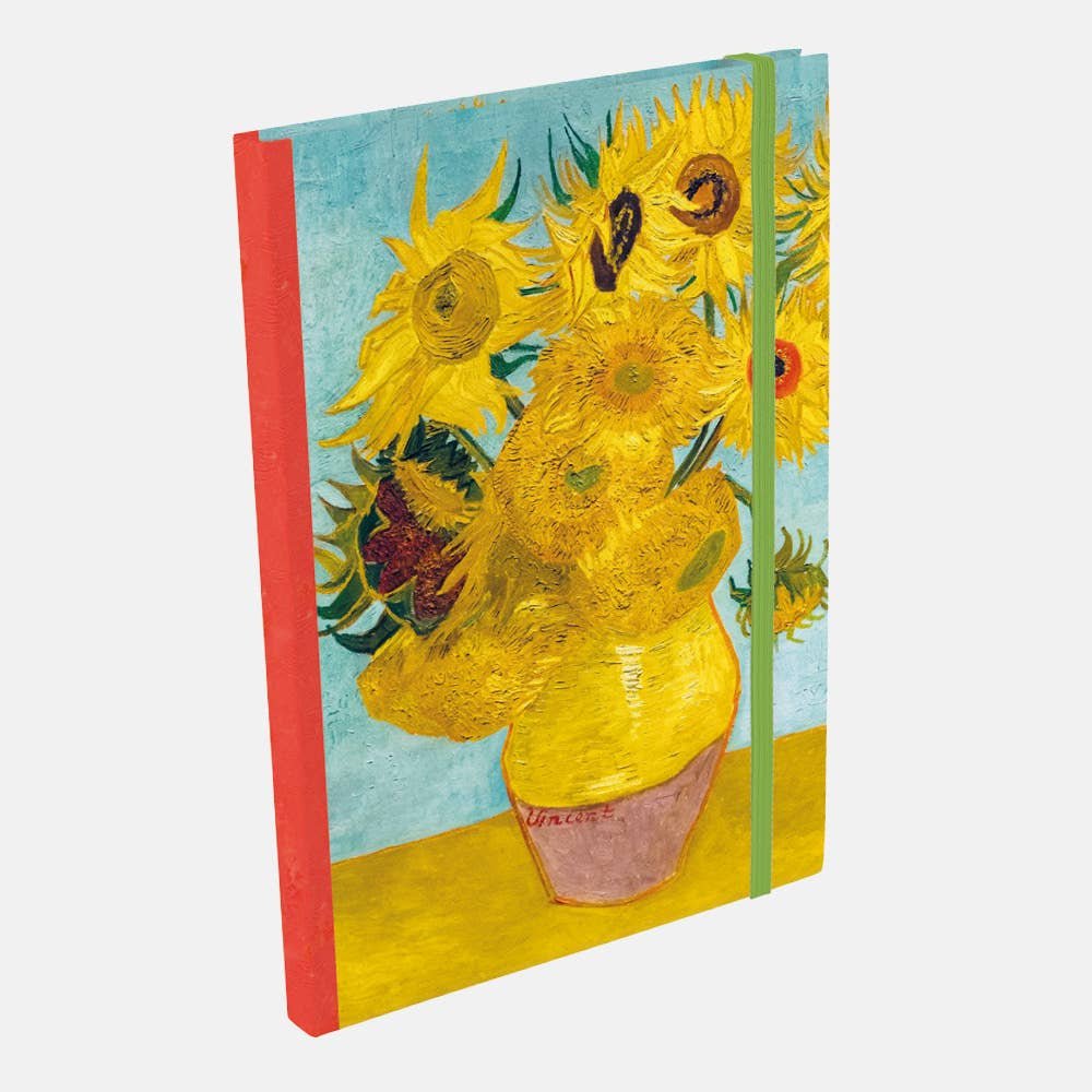 A5 Notebook - Van Gogh Sunflowers