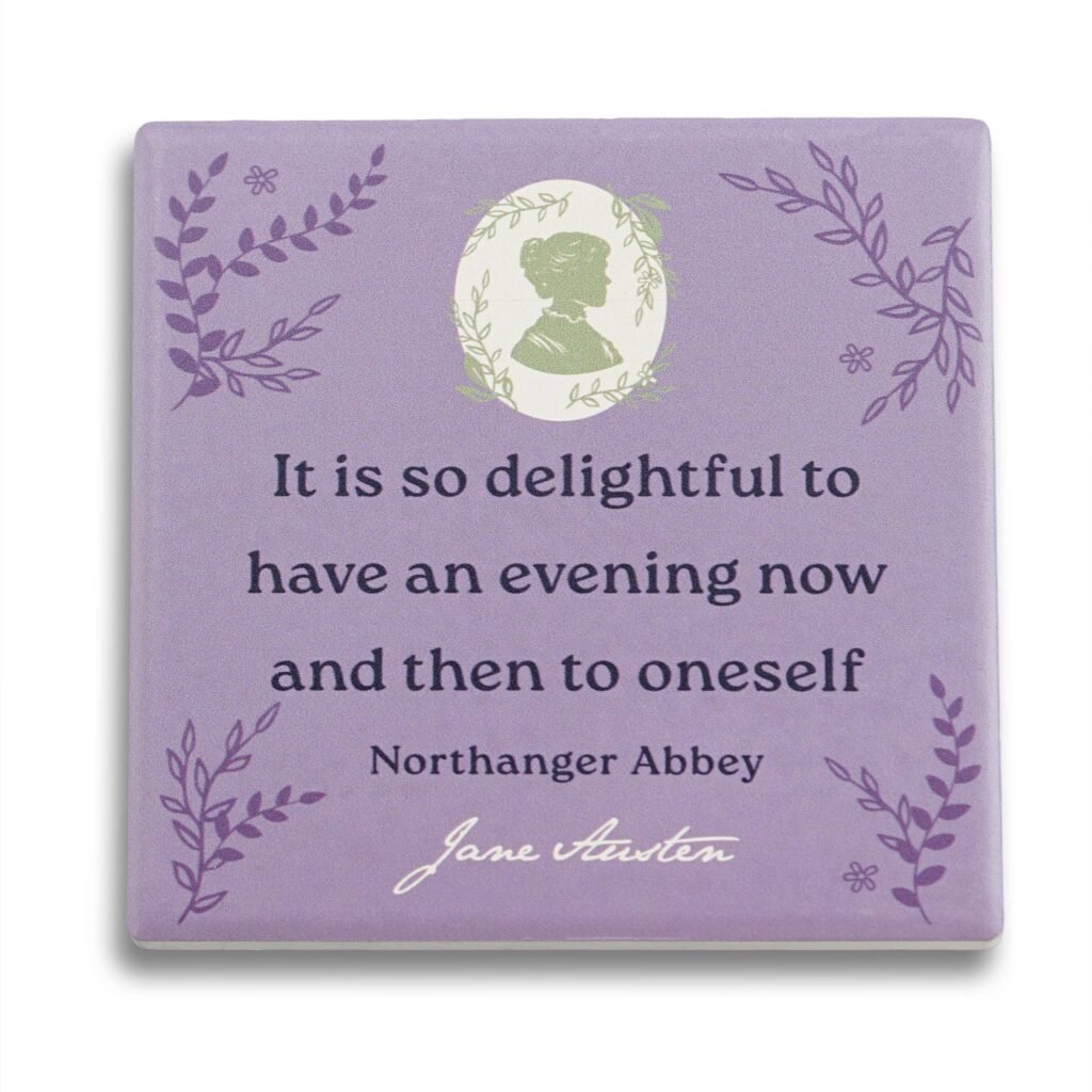 Ceramic Coaster - Northanger Abbey