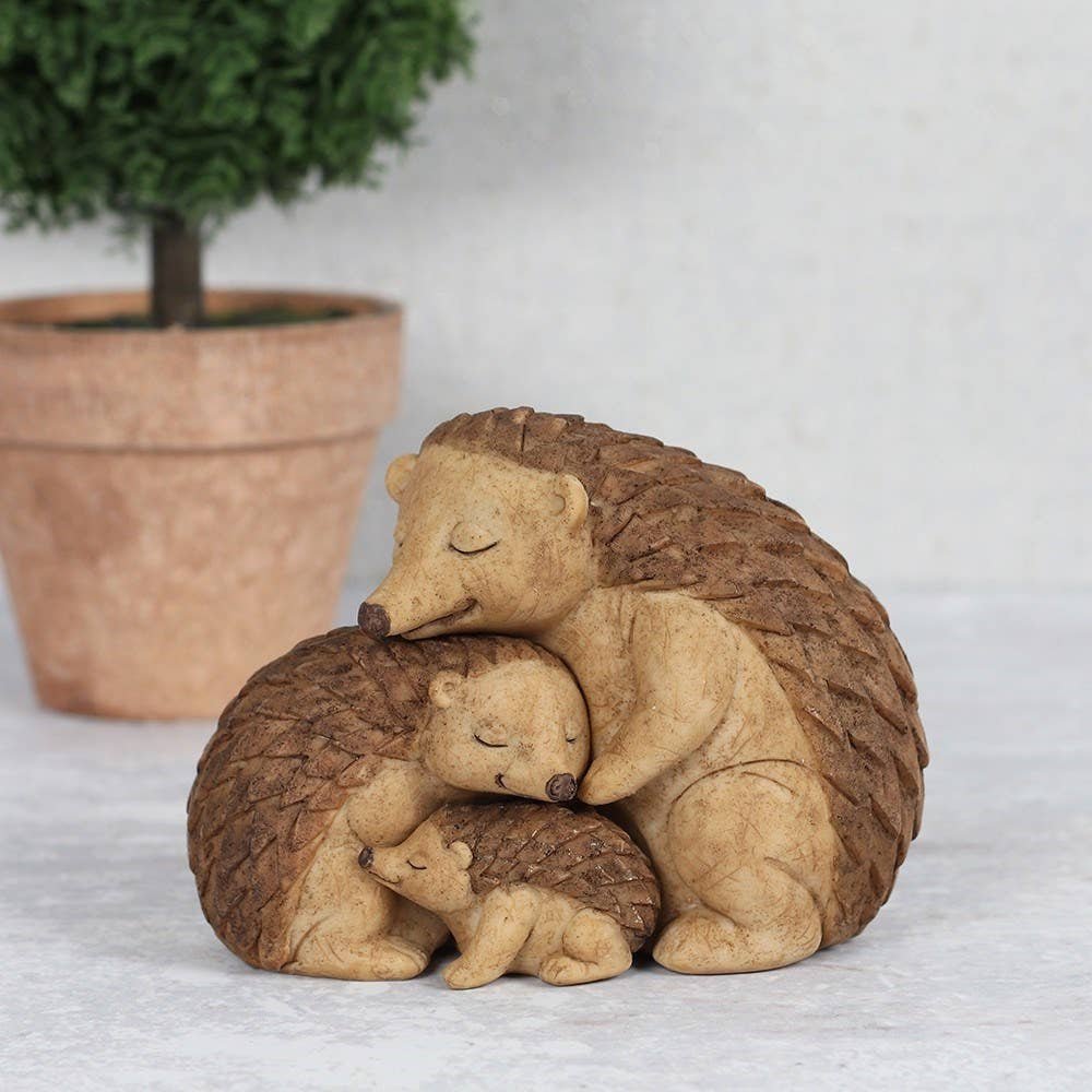 ONLINE ONLY - Hedgehog Family Ornament Figurine