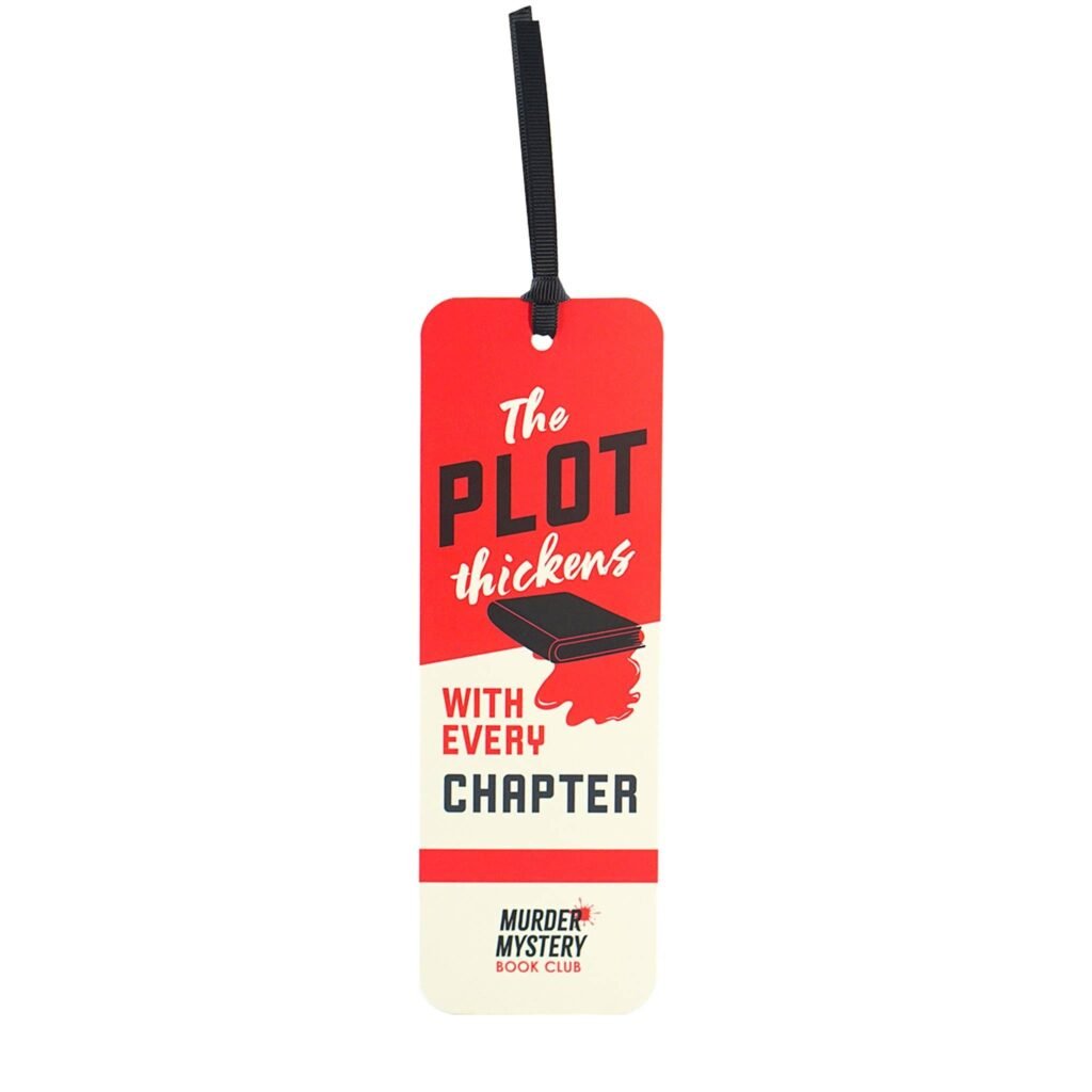 Bookmark - Murder Mystery Club