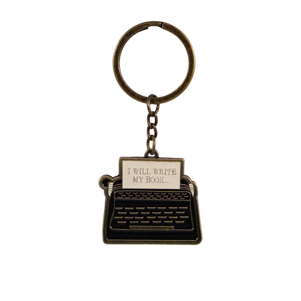 Keyring Metal - Pulteney Press (I Will Write)