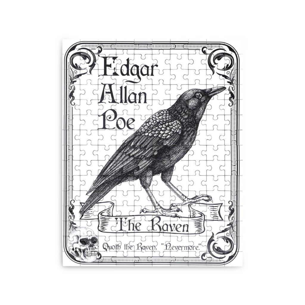 Mini Book Puzzle - The Raven