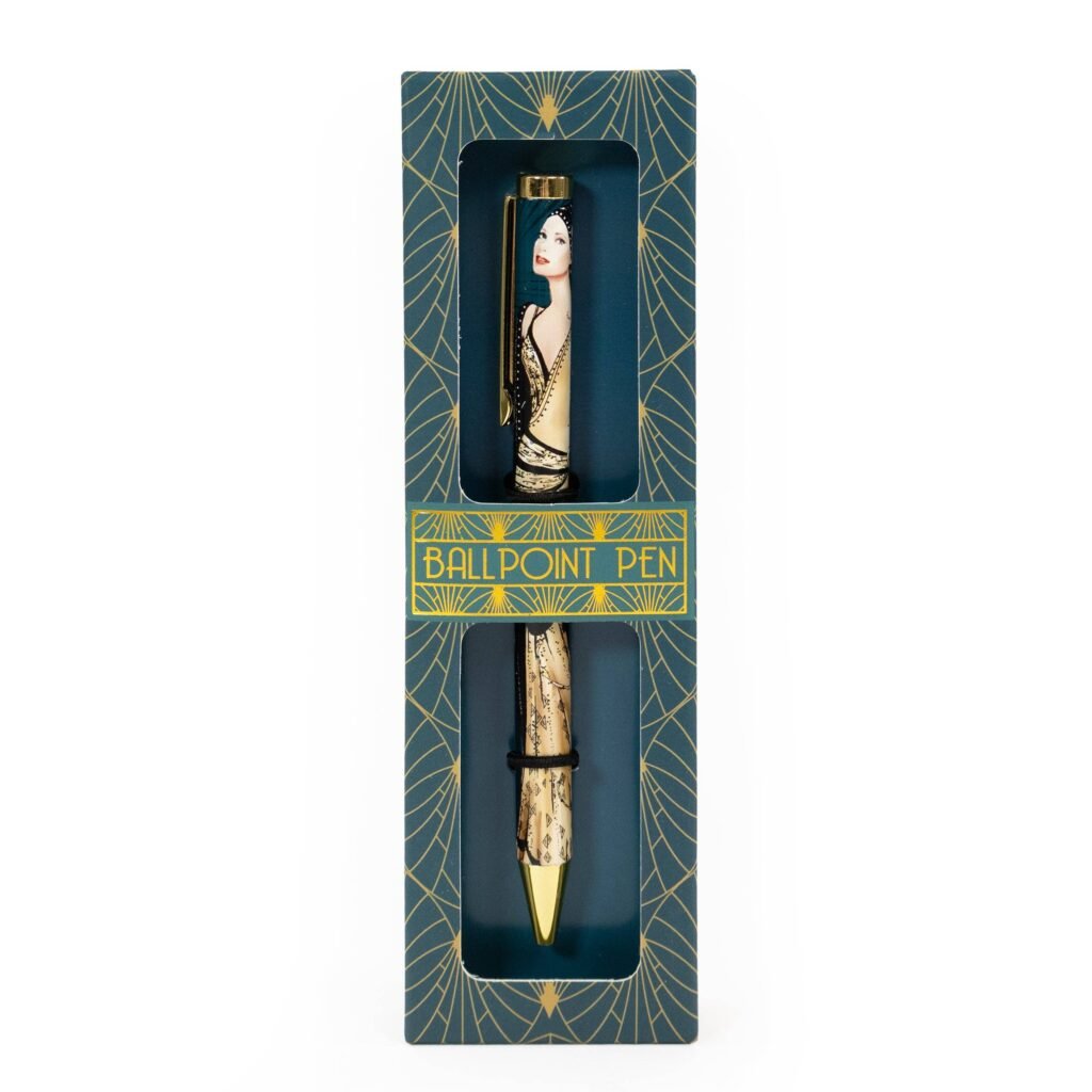 Ballpoint Pen - Claire Coxon Art Deco